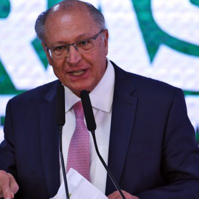 Brasília (DF) 13/08/2025 - O vice-presidente, Geraldo Alckmin, durante assinatura da medida provisória (MP) Brasil Soberano., no Palácio do Planalto Foto: CanalGov/Reprodução