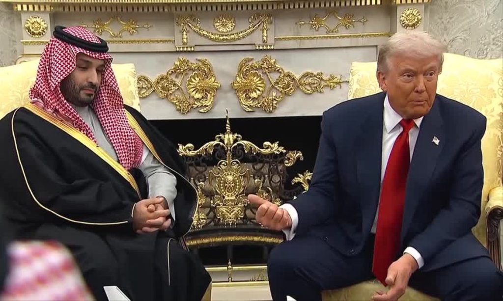 Trump to seek Congress approval for Saudi Arabia nuclear energy pact that lacks safeguards, sources say. Foto: Frame/ Reuters/ Proibido reprodução