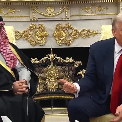 Trump to seek Congress approval for Saudi Arabia nuclear energy pact that lacks safeguards, sources say. Foto: Frame/ Reuters/ Proibido reprodução