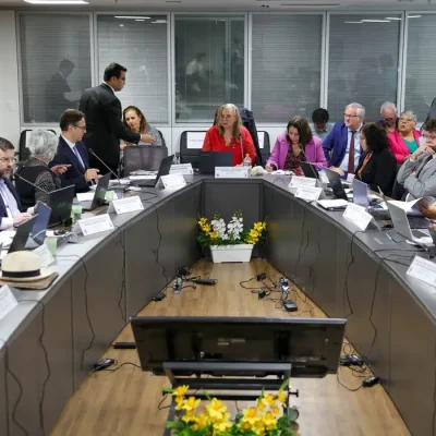 Brasília (DF) 22/05/2025 - A Comissão de Anistia, do Ministério dos Direitos Humanos e da Cidadania (MDHC), presidida por Ana Maria Lima de Oliveira, realiza sessão para análise, entre outros, do requerimento de anistia da ex-presidente da República Dilma Rousseff Foto: Fabio Rodrigues-Pozzebom/ Agência Brasil