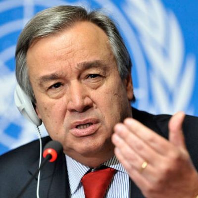 Secretário-geral da ONU, António Guterres