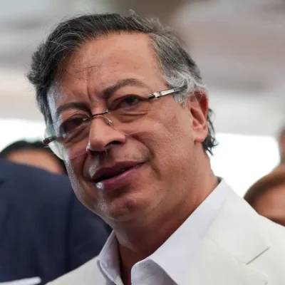 Presidente da Colômbia, Gustavo Petro, na Cidade do Panamá, Panamá, em 22 de junho de 2026. REUTERS/Enea Lebrun