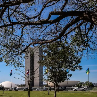 Brasília - 22.05.2023 - Foto da Fachada do Congresso Nacional, em Brasília. Foto: Antônio Cruz/ Agência Brasil