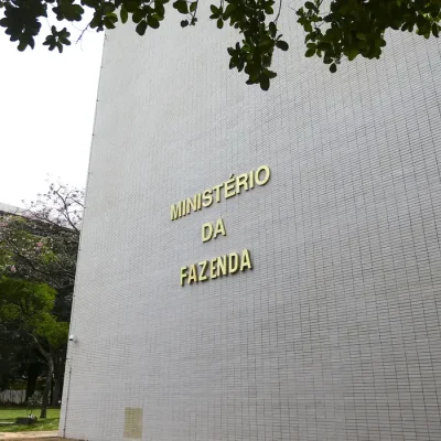 Brasília (DF), 10/04/2023 - Fachada do ministério da Fazenda.