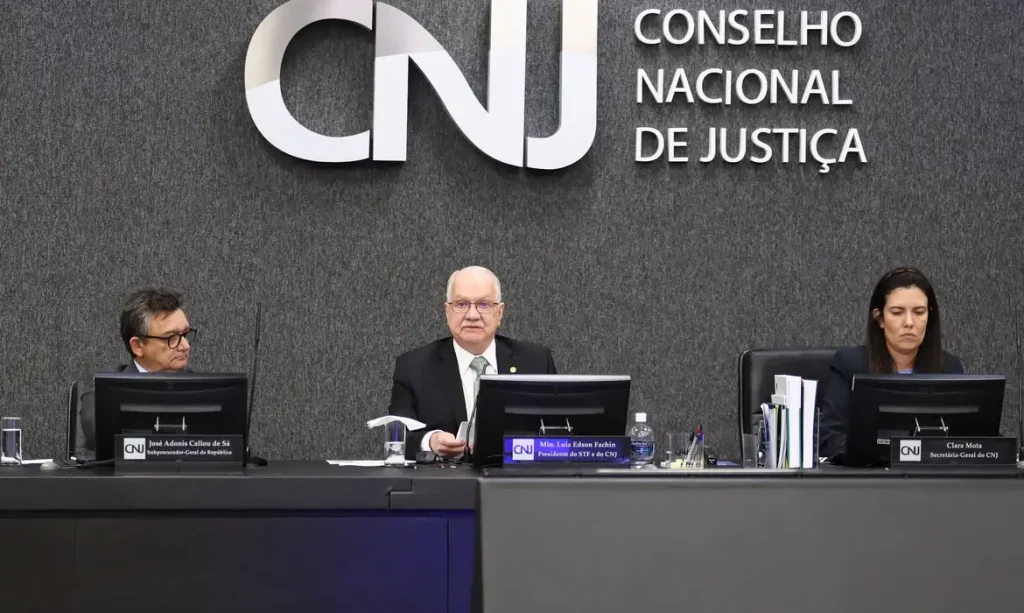 Brasília -Presidente do CNJ Ministro Edson Fachin. Fotos: G. Dettmar/ CNJ