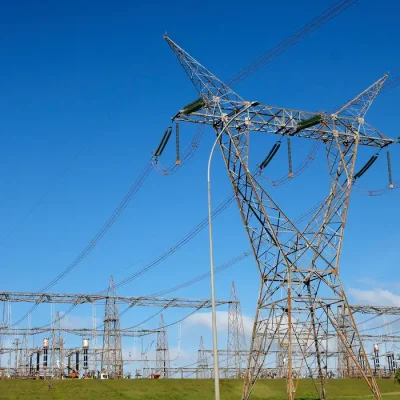 Foz do Iguaçu (PR), 14/04/2026 - Linhas de transmissão de energia elétrica da usina hidrelétrica Itaipu Binacional. Foto: Tânia Rêgo/Agência Brasil