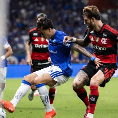 Cruzeiro x Flamengo, no Mineirão.Foto: Gustavo Aleixo/Cruzeiro
