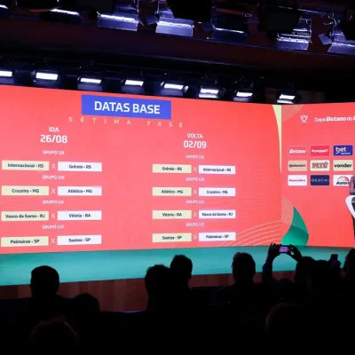 copa do brasil, sorteio, quartas de final, em 11/08/2026