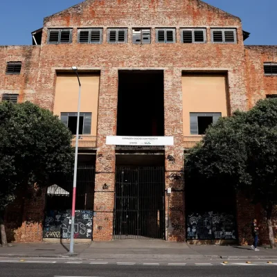 Rio de Janeiro (RJ), 18/08/2026 - Foto feita em 17/10/2024 - Fachada do prédio do Armazém Docas Dom Pedro II, obra do engenheiro André Rebouças, na região portuária do Rio. Foto: Tânia Rêgo/Agência Brasil