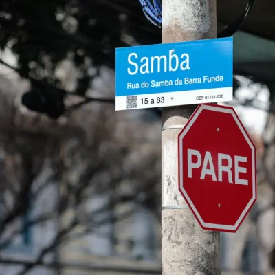 São Paulo (SP)-31/07/2026 . Rua do Samba , recebe placa e era oficialmente batizada no bairro da Barra Funda.
Foto: Paulo Pinto/Agência Brasil