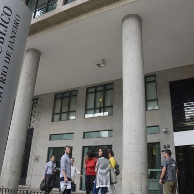 Ministério Público do Estado do Rio de Janeiro, no centro da cidade.