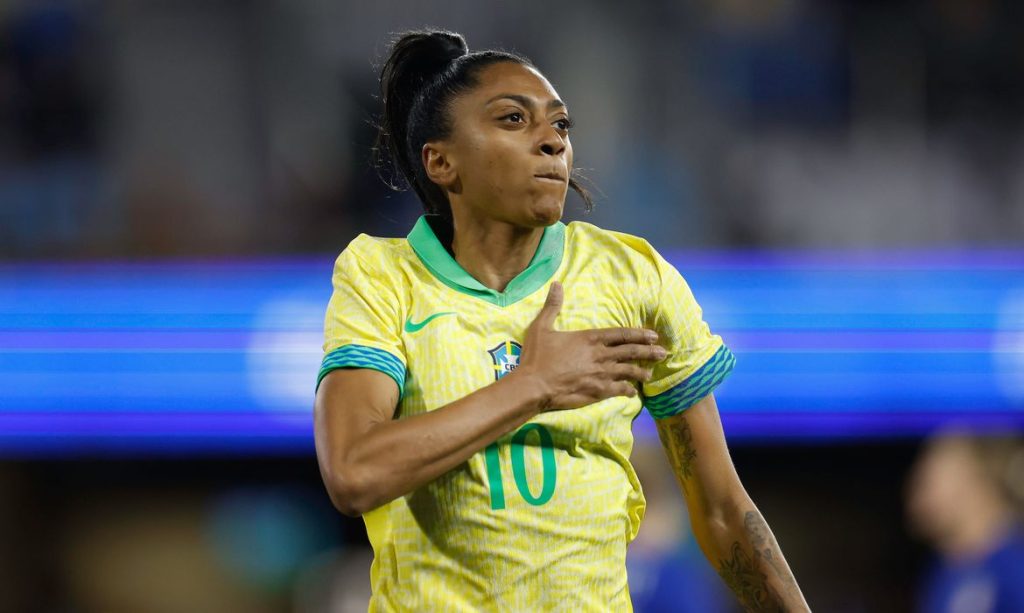 atacante Kerolin - seleção brasileira