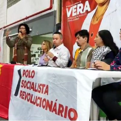 Convenção para definir candidatas do PSTU à presidência ocorreu neste domingo.