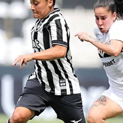 Brasileiro Feminino: São Paulo goleia, iguala líder e afunda Botafogo. Foto: Arthur Barreto/BFR