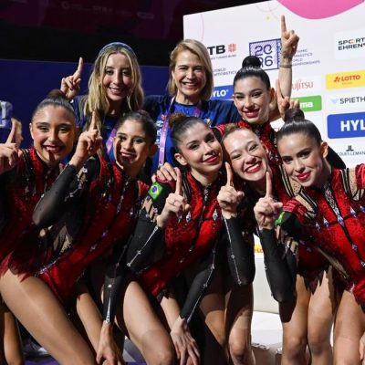 Brasil faz história e leva dois ouros no Mundial de ginástica rítmica. Foto: : MeloGym/CBG