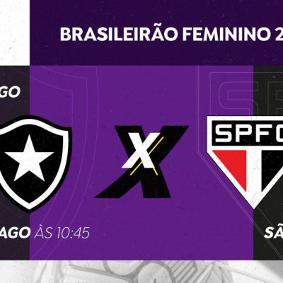 TV Brasil exibe Botafogo x São Paulo pelo Brasileirão Feminino A1 neste domingo (16). Foto: TV Brasil