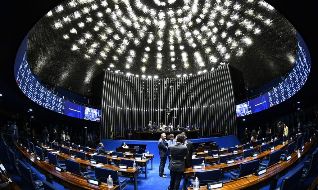 Brasília (DF), 24/02/2026 - Plenário do Senado Federal durante sessão deliberativa ordinária. Foto: Carlos Moura/Agência Senado