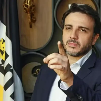 Brasília - 14/08/2026 - Candidato Renan Santos (Missão). Foto: @Renansantosmbl