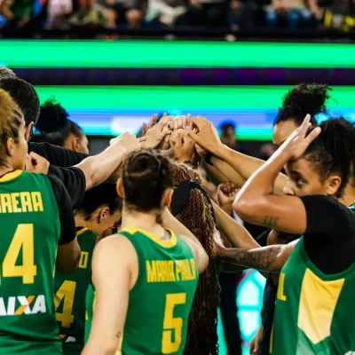 Brasil mira semifinais do classificatório ao Pré-Olímpico de basquete. Foto:  Fiba/Divulgação