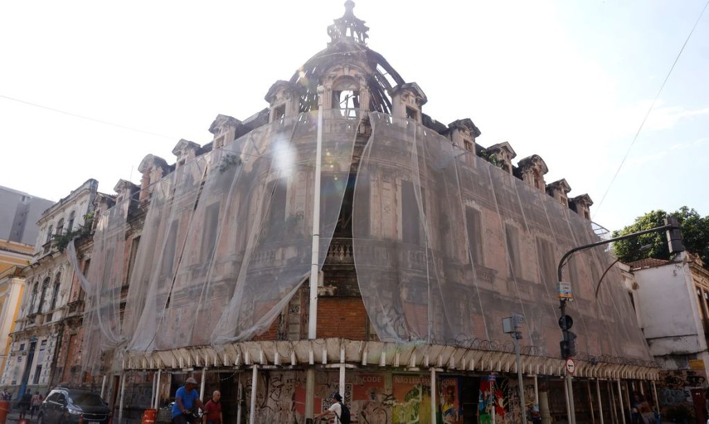 Rio de Janeiro (RJ), 13/08/2026 - Antigo Palacete Imperial ,na Praça da República, centro da cidade. Foto: Tânia Rêgo/Agência Brasil