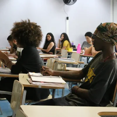 Cursinho preparatório para o vestibular da Universidade de São Paulo - USP Leste.
Foto: Rovena Rosa/Agência Brasil/Arquivo