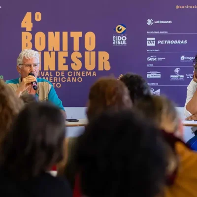 Bonito - 01/08/2026 - Festival de cinema Sul-americano de Bonito. Foto: Divulgação