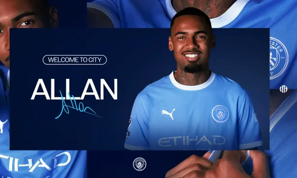 Manchester City confirma contratação de Allan atacante do Palmeiras - em 31/08/2026