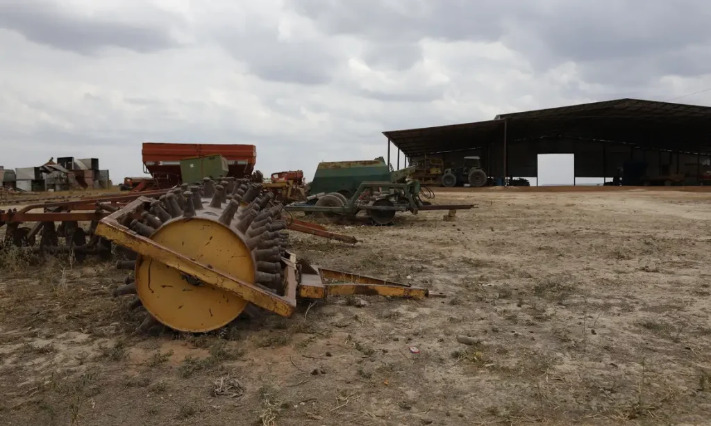 Balsas (MA), 09/10/2025 – Máquinas de fazenda de cultivo de soja na região do Vão do Uruçuí, nos Gerais de Balsas. Foto: Fernando Frazão/Agência Brasil