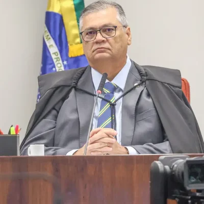 Brasília (DF), 25/02/2026 – Ministro Flávio Dino no plenário da primeira turma durante segundo dia do julgamento no STF dos mandantes do assassinato da ex-vereadora, Marielle Franco.
Foto: Valter Campanato/Agência Brasil