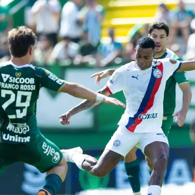 Brasileirão: Chapecoense busca empate com Bahia em jogo de seis gols. Foto: : Catarina Brandão/EC Bahia