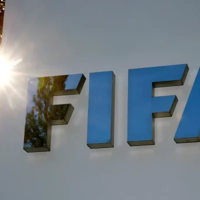 Logo da Fifa em Zurique
26 de setembro de 2017 REUTERS/Arnd Wiegmann