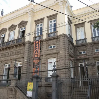 Rio de Janeiro (RJ), 13/08/2026 – Fachada do Museu da História e da Cultura Afro-Brasileira (MUHCAB), na zona portuária do Rio de Janeiro. Foto: Tomaz Silva/Agência Brasil