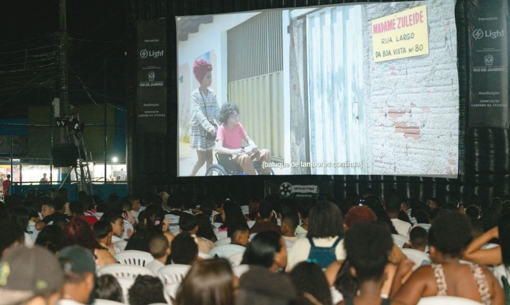 Rio de Janeiro- 13/09/2026 - Mostra gratuita de cinema curta na praça. Foto: Curta na Praça/Divulgação