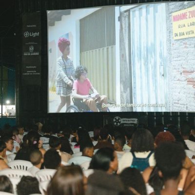 Rio de Janeiro- 13/09/2026 - Mostra gratuita de cinema curta na praça. Foto: Curta na Praça/Divulgação