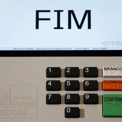 Rio de Janeiro (RJ), 03/08/2026 – O Tribunal Regional Eleitoral apresenta a estrutura e demonstra testes da urna eletrônica para as Eleições de 2026. Foto: Fernando Frazão/Agência Brasil