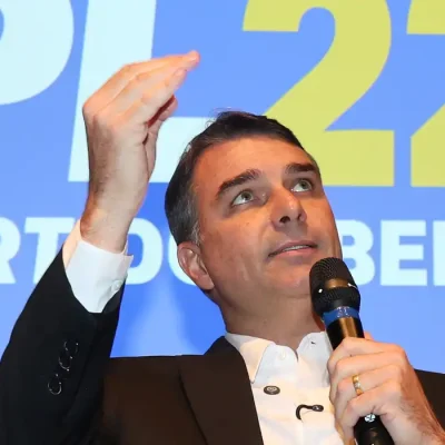 Brasília - 14/08/2026 - Candidato do PL, Flávio Bolsonaro. Foto: Partido Liberal
