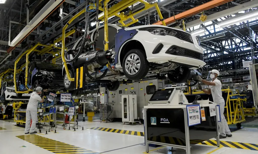 Fábrica da Fiat em Betim (MG)
20/05/2020
REUTERS/Washington Alves