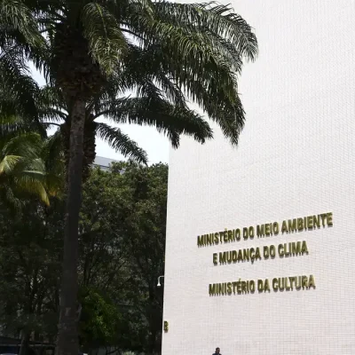 Brasília (DF), 10/04/2023 - Fachada do ministério da Cultura e ministério do Meio Ambiente e Mudança do Clima