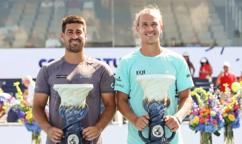 Rio de Janeiro (RJ), 24/08/2026 – Em Cincinatti, Rafael Matos e Orlando Luz vencem mais um Masters 1000
Foto: Cincinatti Tennis/Divulgação