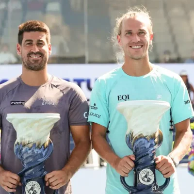 Rio de Janeiro (RJ), 24/08/2026 – Em Cincinatti, Rafael Matos e Orlando Luz vencem mais um Masters 1000
Foto: Cincinatti Tennis/Divulgação