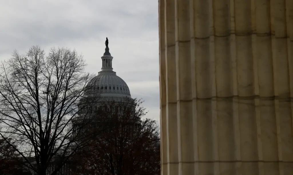 Cúpula do Capitólio dos Estados Unidos, em Washington