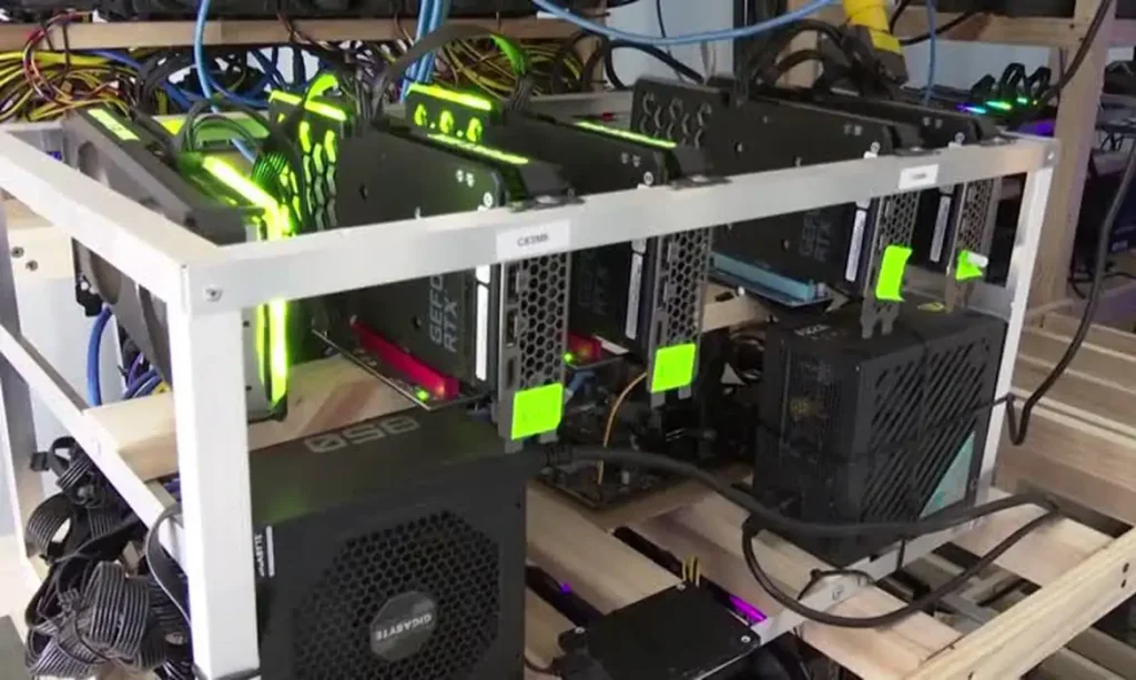 mineração de criptomoedas. Foto: Frame/Reuters/ Proibido reprodução