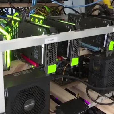 mineração de criptomoedas. Foto: Frame/Reuters/ Proibido reprodução