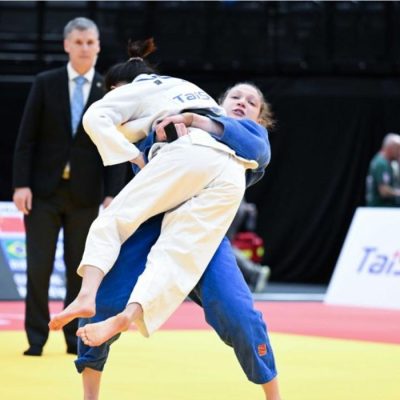 Clarice Ribeiro fatura bronze no Gran Slam de Lausanne na categoria até 48 kg - em 28/08/2026