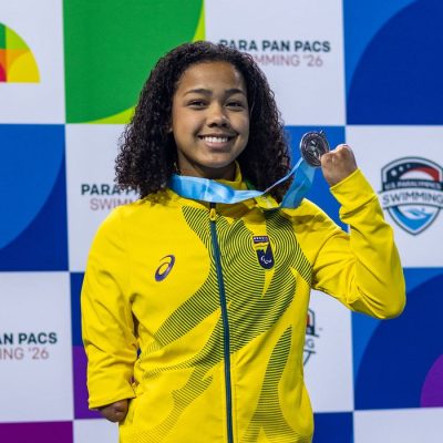 29.08.26 - Nadadora Alessandra Oliveira - Parapan Pac Swimming Championships no Mount San Antonio College na California, EUA. Foto: Alessandra Cabral/CPB