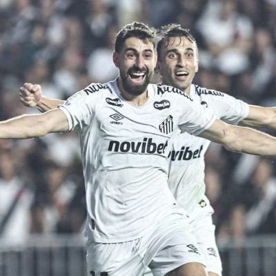 Santos vence o Vasco da Gama em São Januário, no Rio de Janeiro