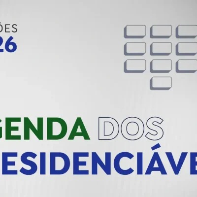 Brasília (DF), 18/08/2026 - Arte  Agenda dos Presidenciáveis.
Arte EBC