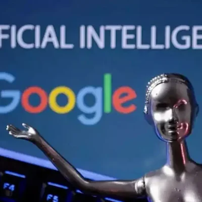 Logo do Google e inteligência artificial
4/5/2023 REUTERS/Dado Ruvic/Ilustração/Proibida Reprodução