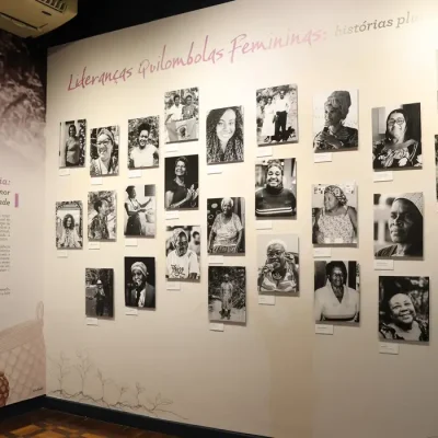 Rio de Janeiro (RJ), 27/08/2026 - Exposição Lideranças Quilombolas do Rio de Janeiro: História e Resistência, com curadoria de Lydia de Carvalho e Diego Soares Bertuci, no Museu da Justiça do Estado do Rio de Janeiro, no centro da capital. Foto: Rovena Rosa/Agência Brasil