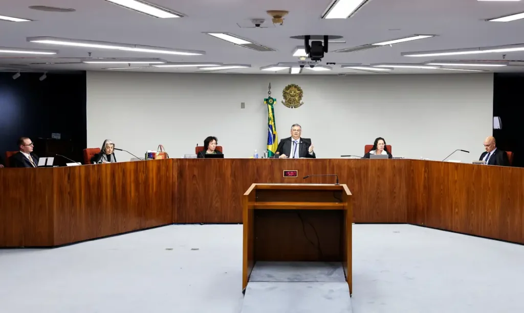 Sessão da Primeira Turma do STF.  Foto: Victor Piemonte/STF
